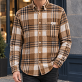 Camel Cream Plaid