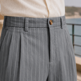 Alden Pinstripe Pants - Lead Product Detail