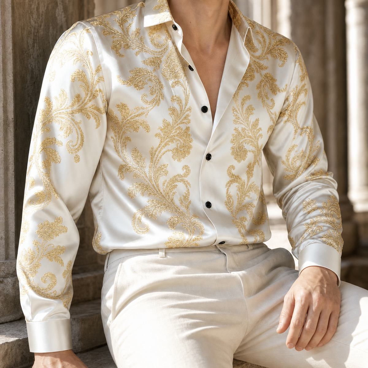 Arthur Revere Shirt - Ivory