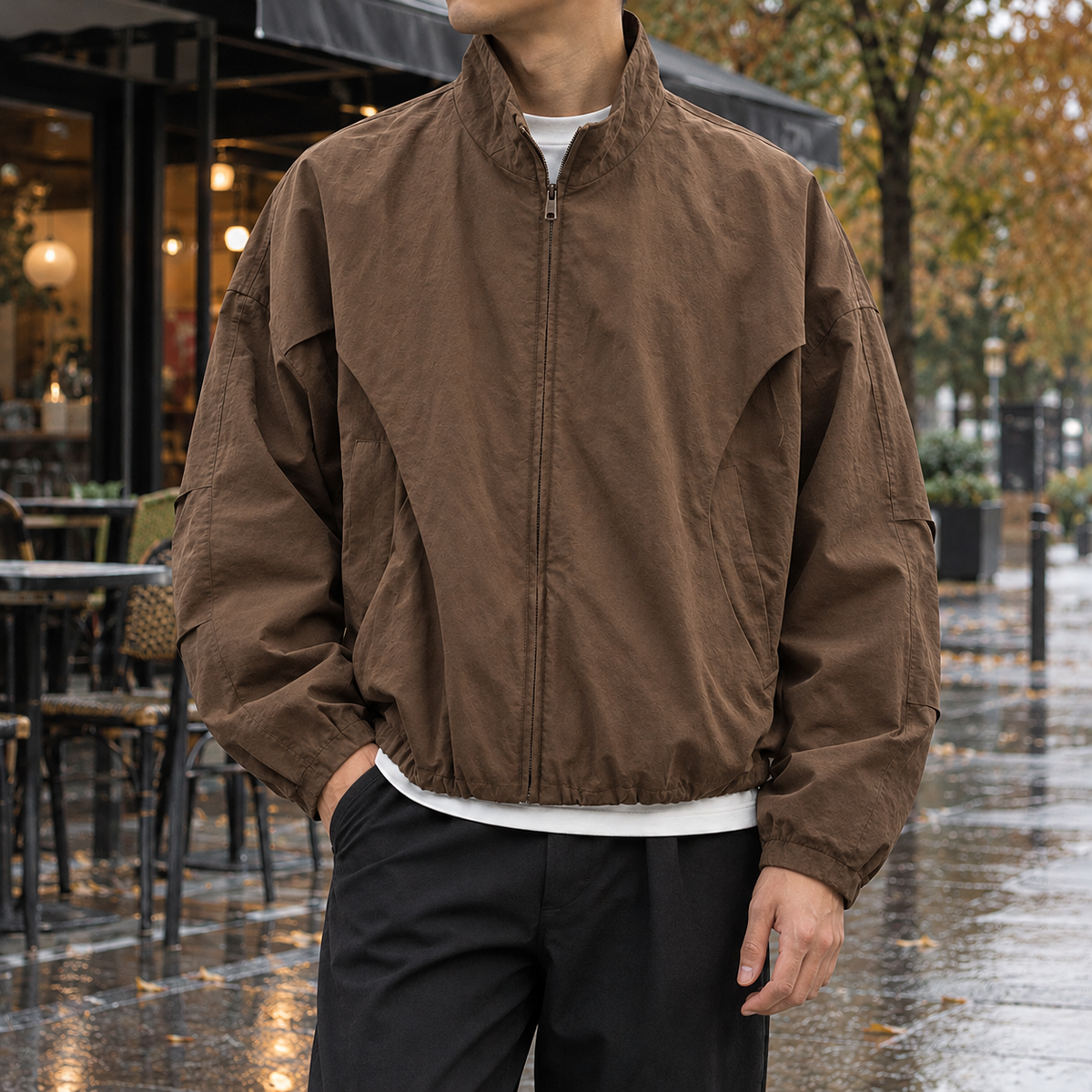 Ronan Flight Jacket - Brown