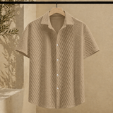 Wesley Textured Shirt - Khaki