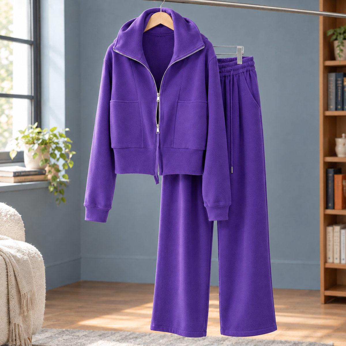 Mabel Relaxed Set - Purple