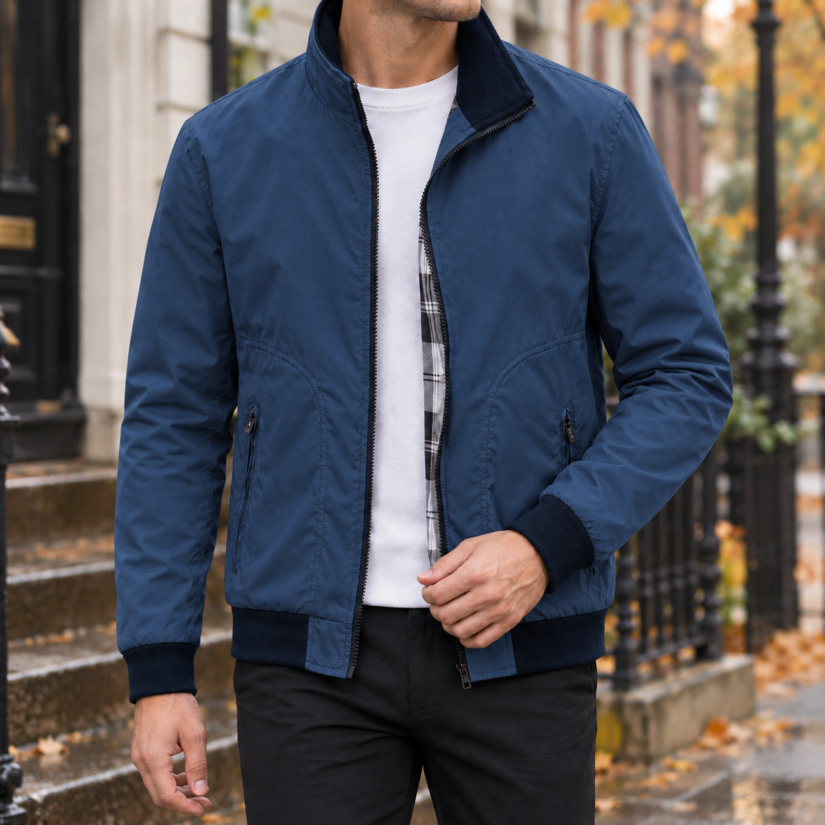 Solomon Harrington Jacket - Blue