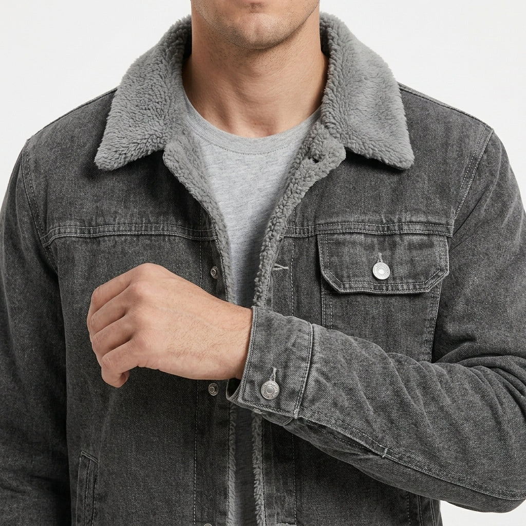 Harlan Fleece Lined Jacket - Lead Product Detail
