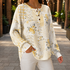 White Yellow Floral