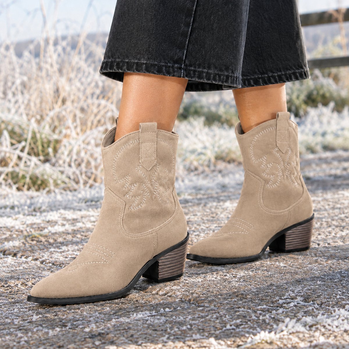 Pignatelli Western Boots - Apricot