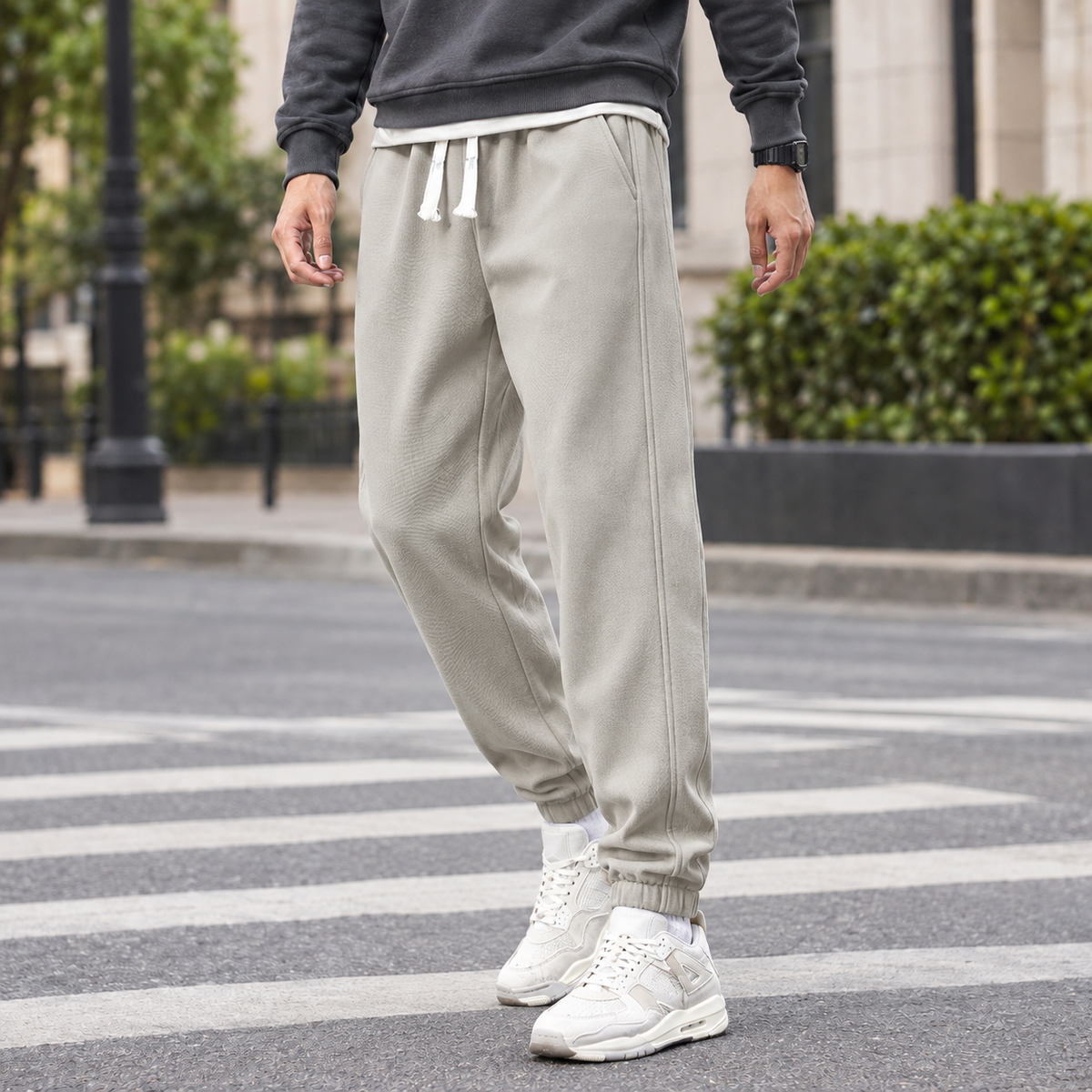 Harrison Tapered Jogger Pants - Khaki