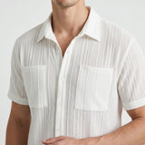 Caleb Camp Collar Shirt - Lead Product Detail