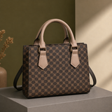 Taddei Monogram Handbag - Khaki