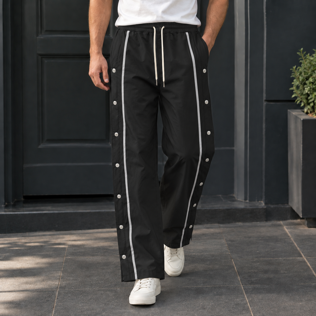 Redmond Straight Leg Pants - Black