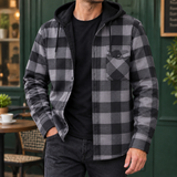 Otis Plaid Jacket - Dark Gray