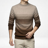 Lucian Gradient Sweater - Chamber Brown