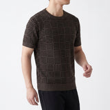 Wyatt Knit Tee - Espresso Brown