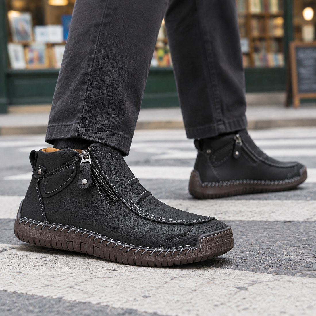 Benetti Orthopedic Boots - Black