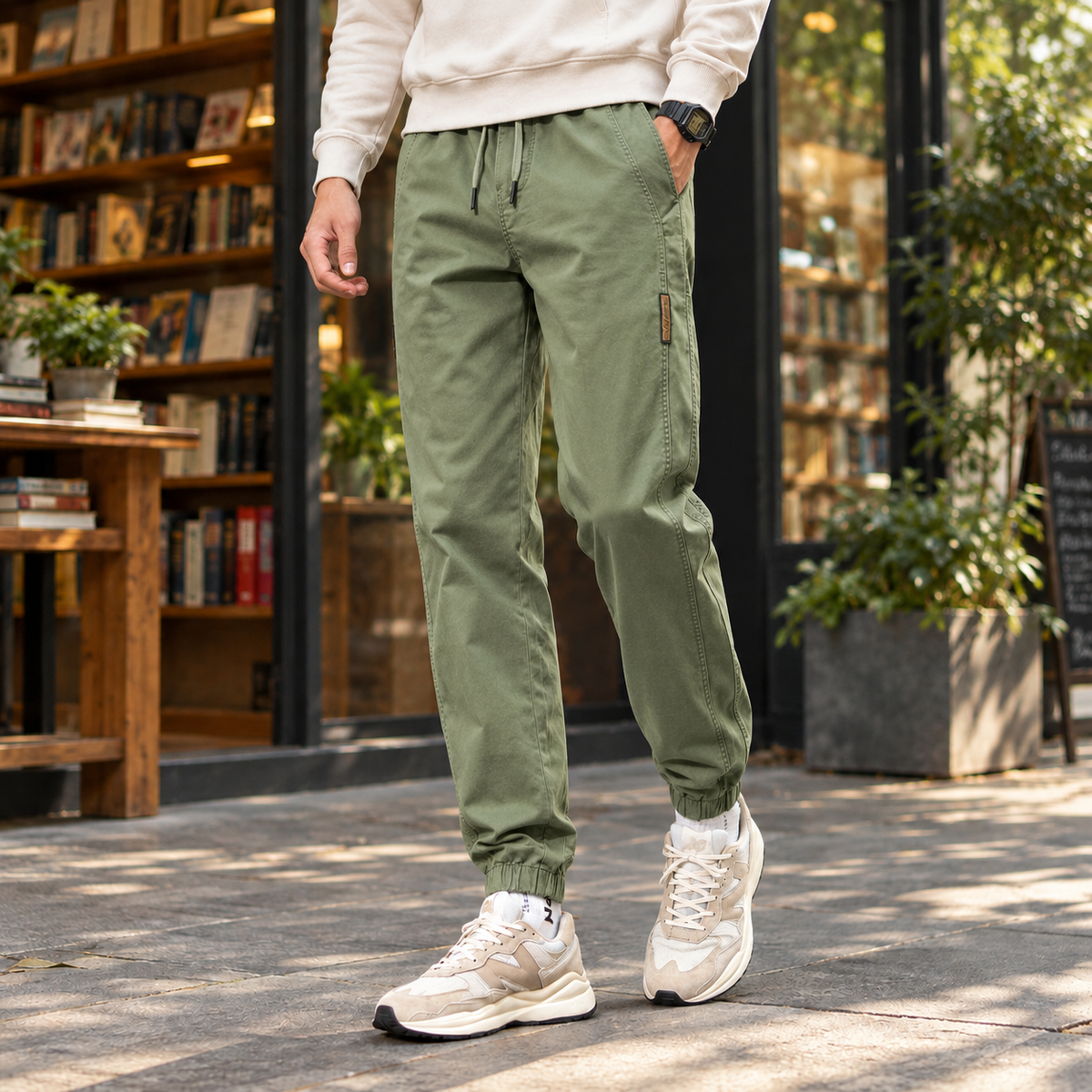 Max Relaxed Pants - Military Green
