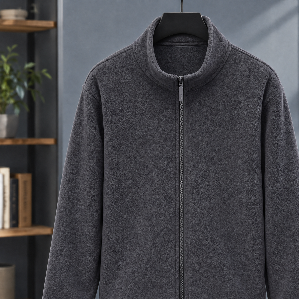 Malcolm Fleece Jacket - Dark Gray