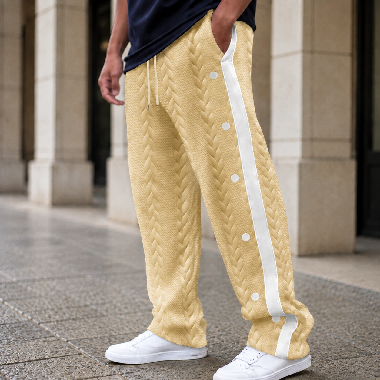 Graham Relaxed Pants - Earthy Yellow