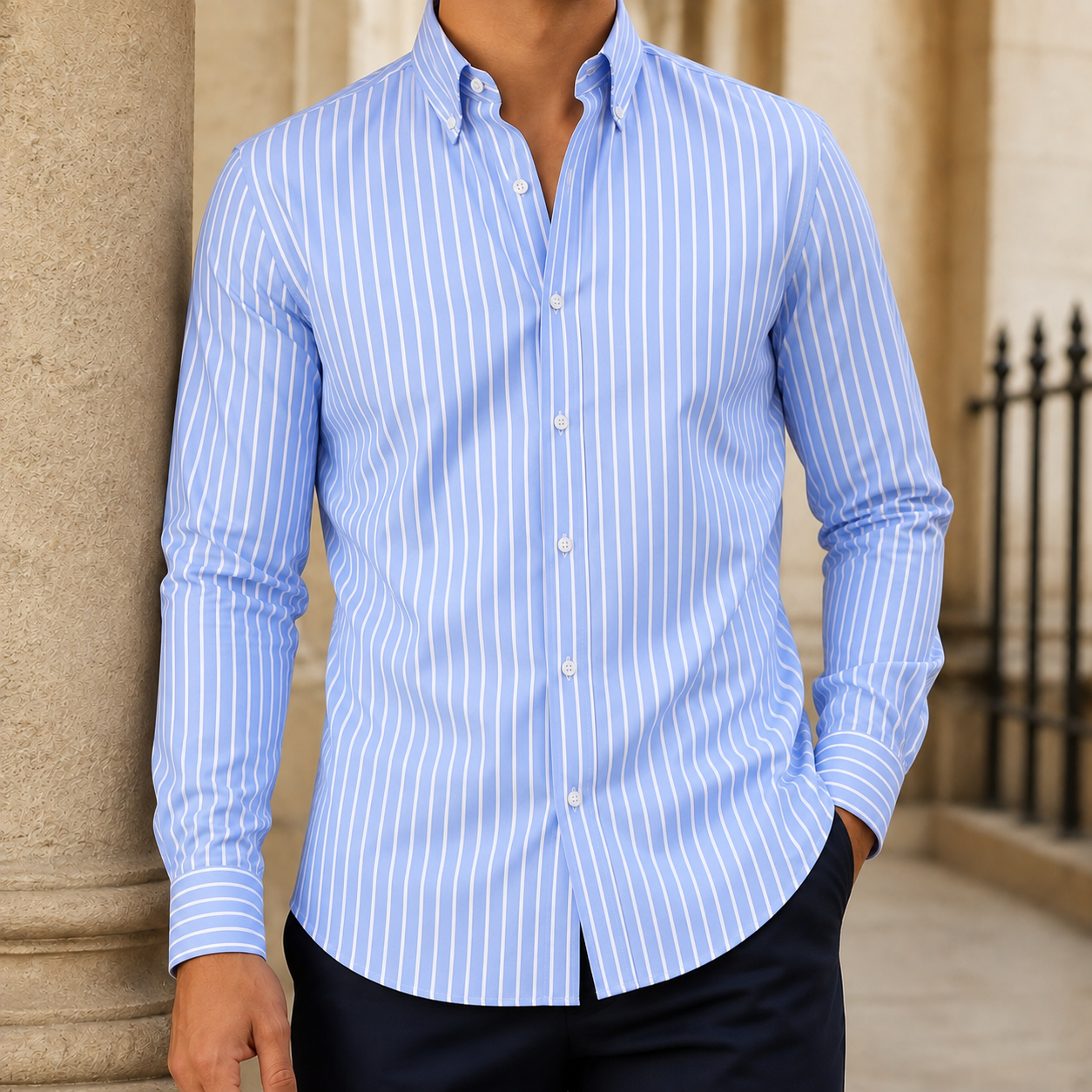 Arlo Striped Shirt - Yo-5