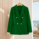 Sofia Tailored Blazer - Emerald Green