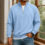 Percival Half Zip Sweatshirt - Blue