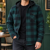 Otis Plaid Jacket - Dark Green