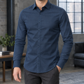 Solid Navy Blue