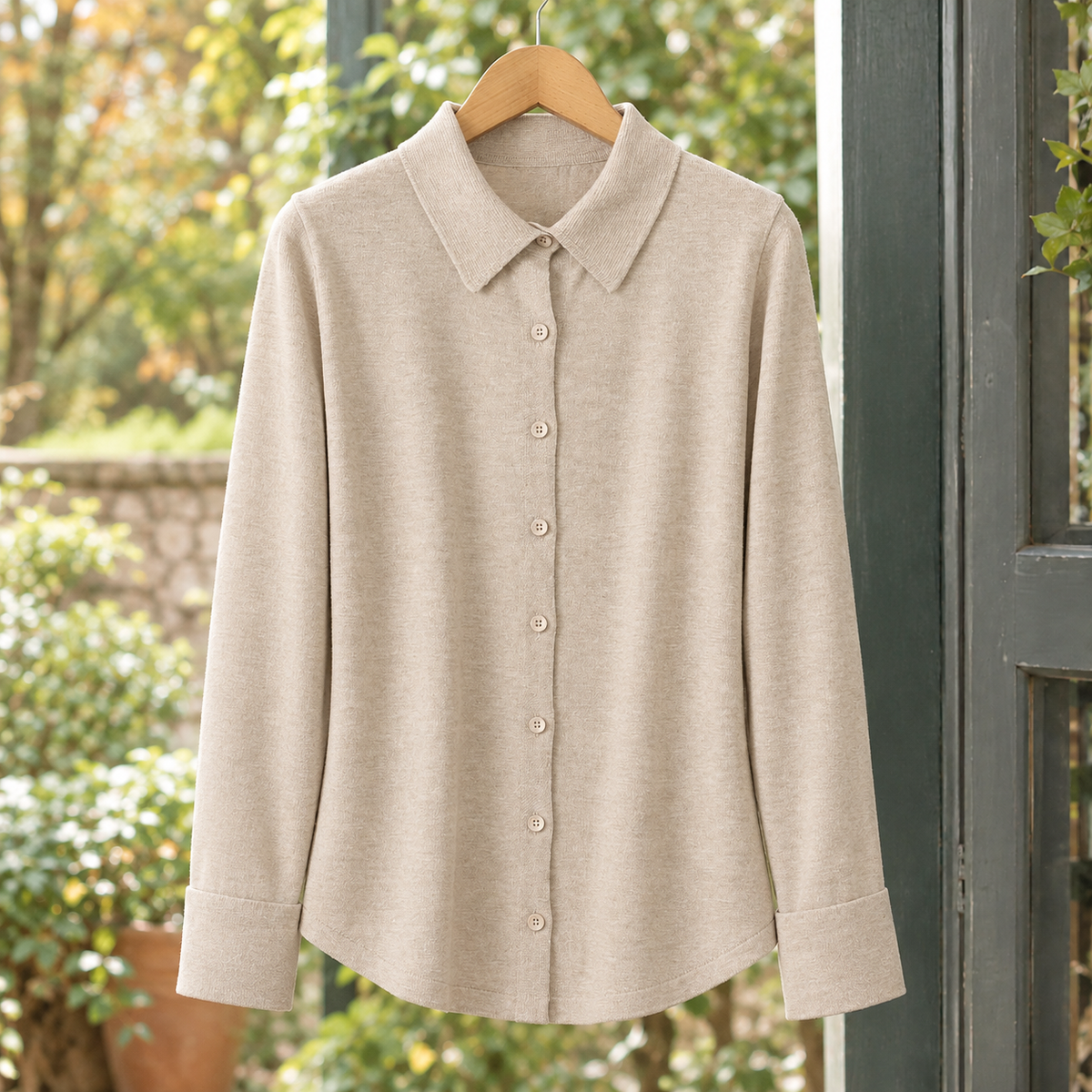 Mackenzie Cashmere Cardigan - Beige