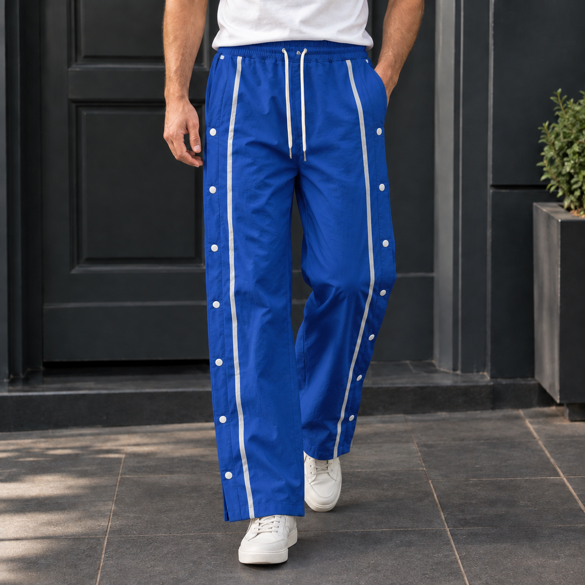 Redmond Straight Leg Pants - Royal Blue