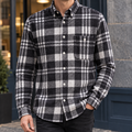 Black Gray Plaid