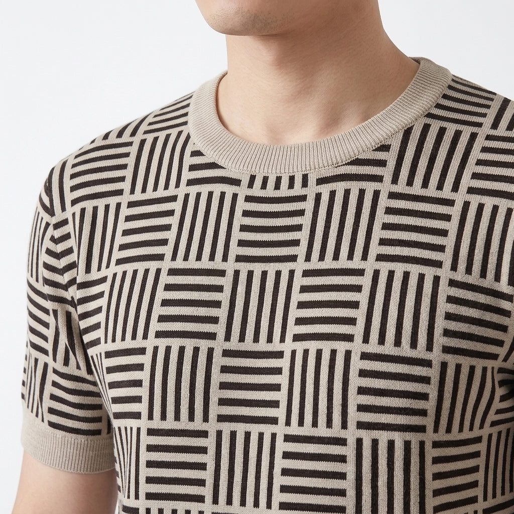 Wyatt Knit Tee - Lead Product Detail