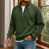 Percival Half Zip Sweatshirt - Green