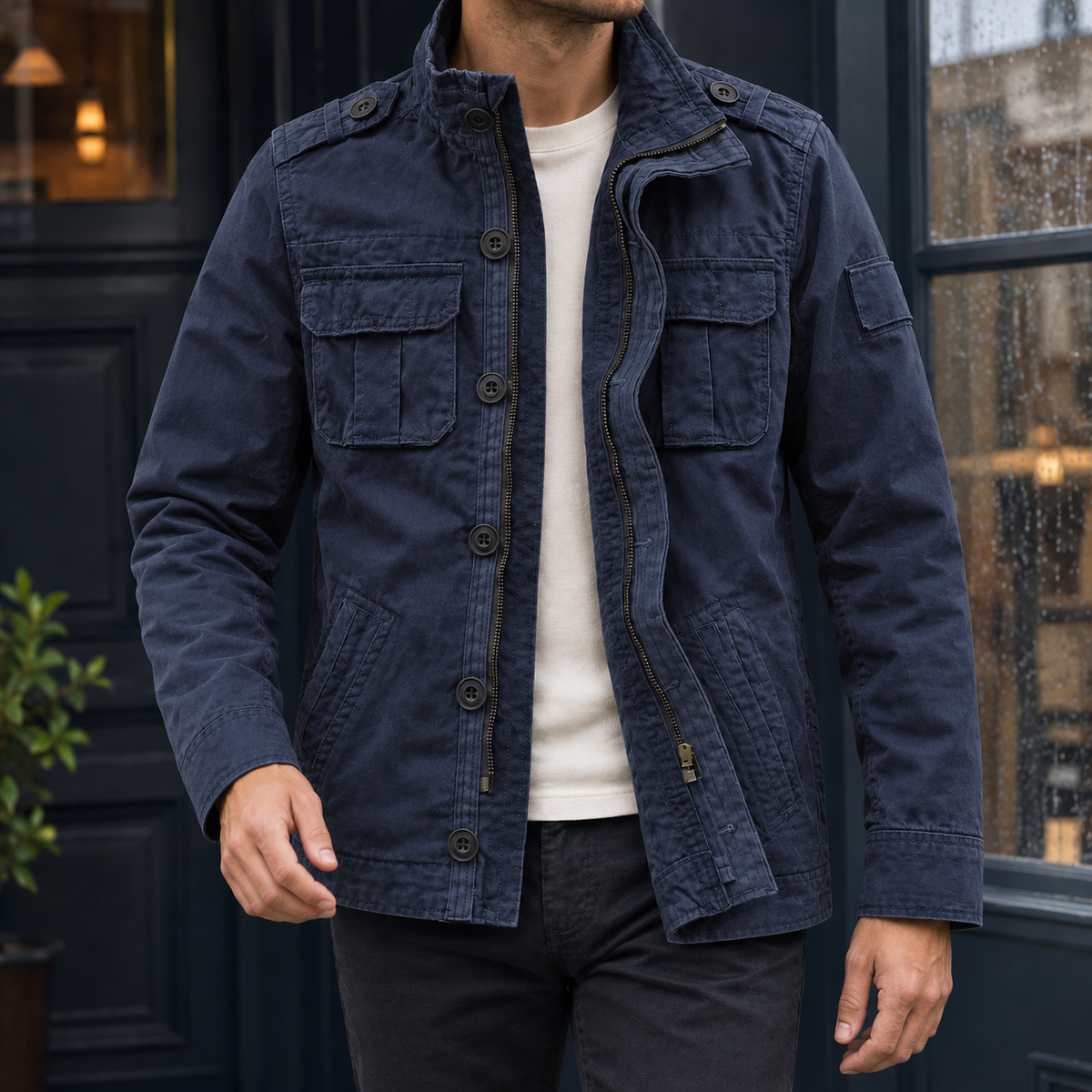 Joseph Utility Jacket - Royal Blue