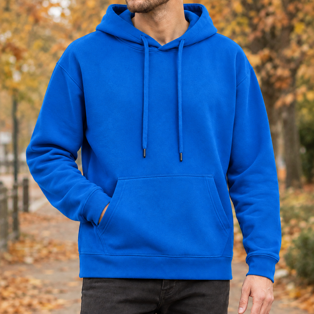 Lucas Relaxed Hoodie - Blue