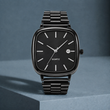 Whitfield Retro Square Watch - Men's Black