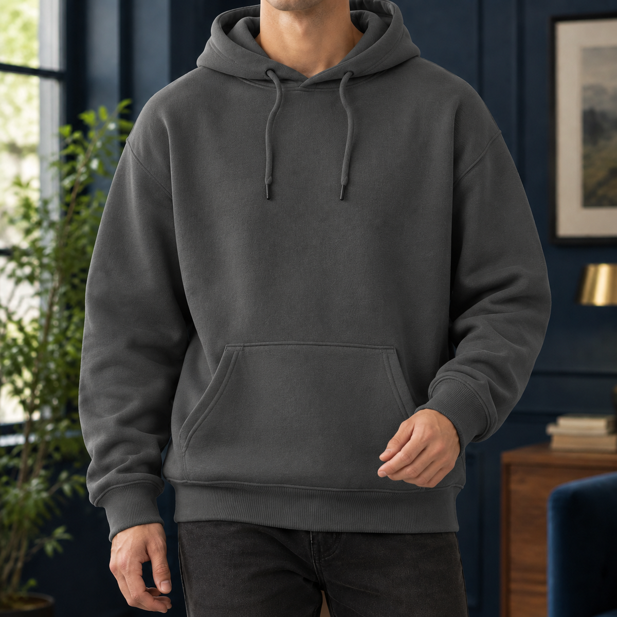 Kit Hooded Hoodie - Gray
