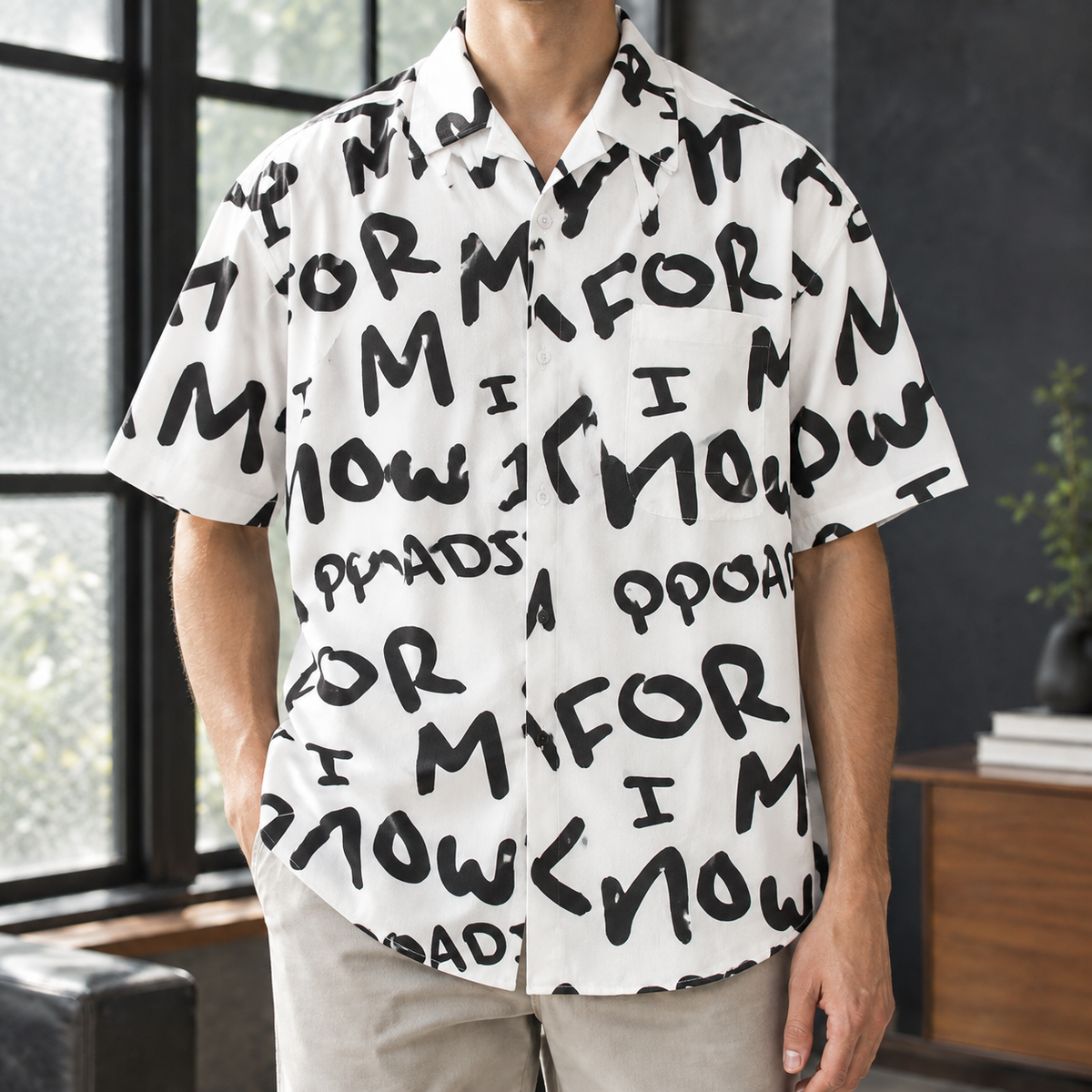 Christopher Relaxed Shirt - White